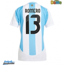 Argentina Cristian Romero #13 Hjemmedrakt Dame Copa America 2024 Kortermet